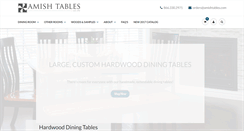 Desktop Screenshot of amishtables.com